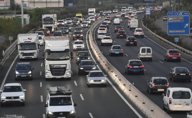 El Consistorio murciano aprecia un incremento del tráfico, pero no «grandes congestiones»