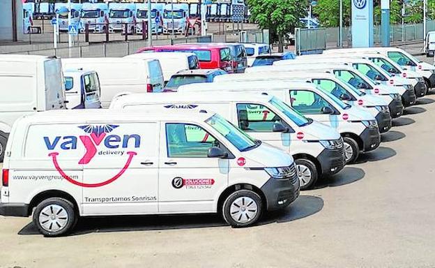 Vayven Delivery amplía su flota con 27 nuevas Volkswagen Transporter en Huertas Motor