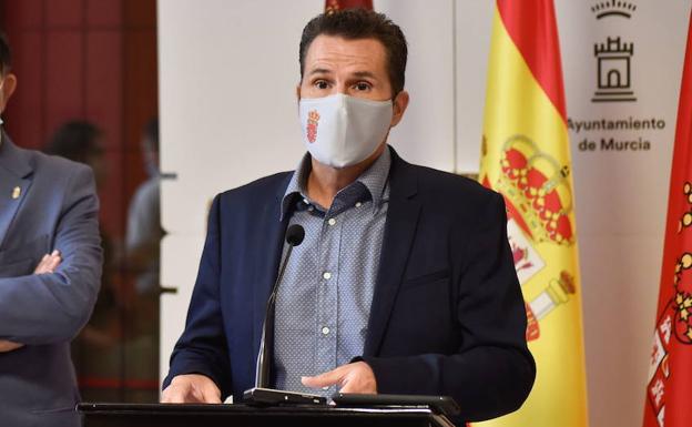 Mario Gómez destaca el «buen clima» que quedó en el Pleno de Murcia este jueves tras abandonar el PP la sesión