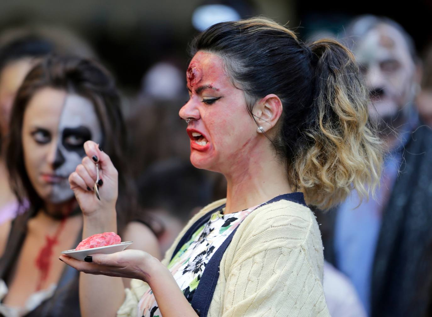 Desfile zombie en Belgrado