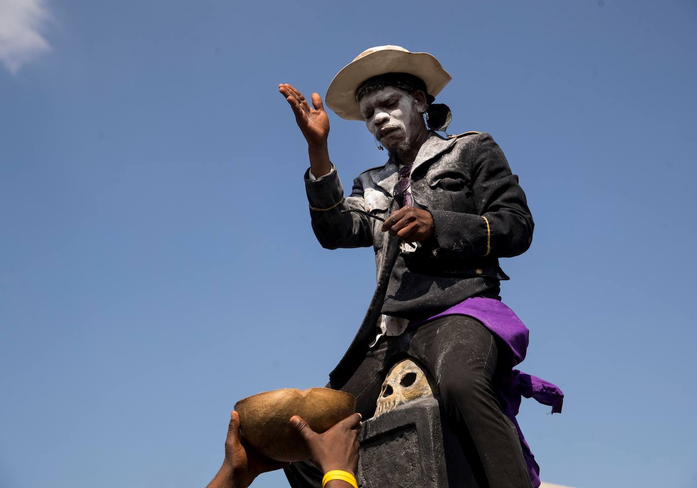 Vudú en el cementerio