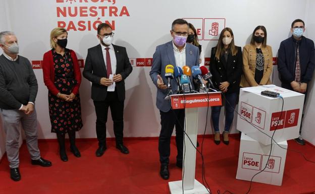 Conesa y alcaldes del PSOE del Área III de Salud denuncian la «dejadez y el olvido» del Gobierno regional