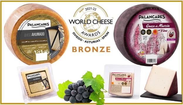 Palancares Alimentación triunfa en los premios World Cheese
