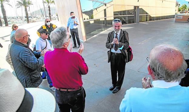 Homenaje a Iván Negueruela en su despedida del Arqua en Cartagena