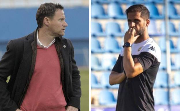 Dos entrenadores en apuros en el derbi