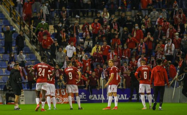 La afición grana estalla en Alicante