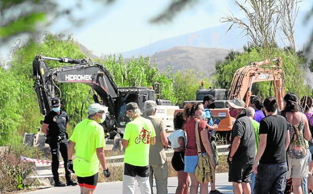 La obra en el cauce de Pitarque, pendiente de los tribunales