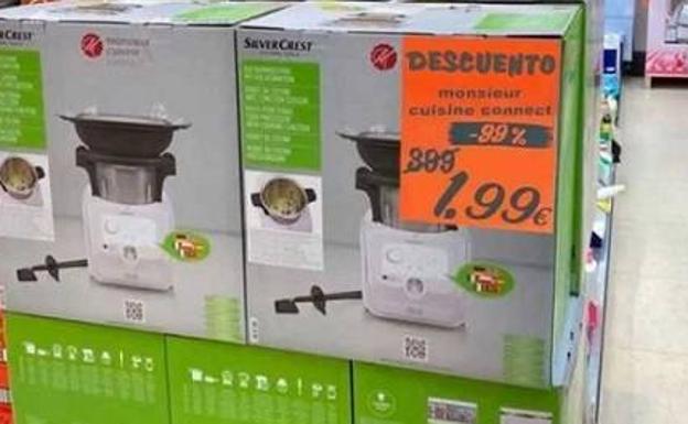 La estafa que ofrece el robot de cocina de Lidl por menos de dos euros