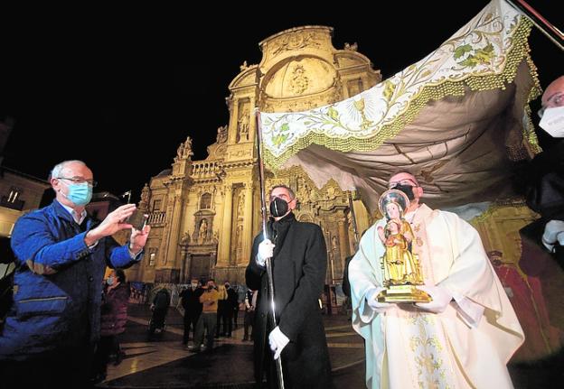 La Virgen de la Arrixaca se traslada a la Catedral