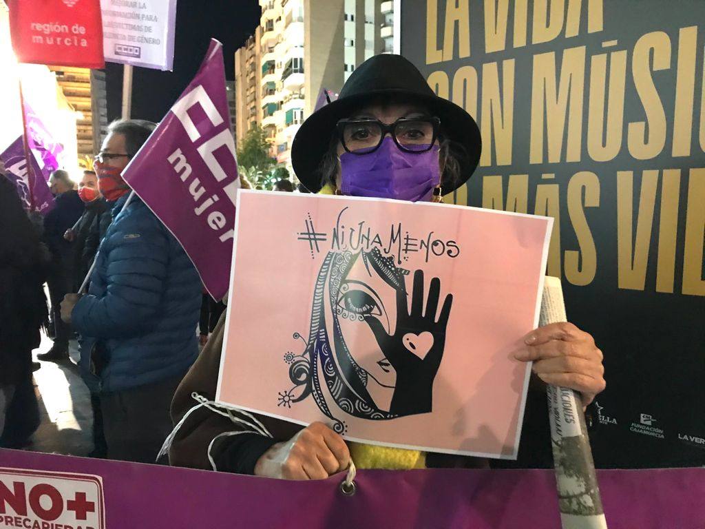 Murcia sale a las calles contra la violencia machista