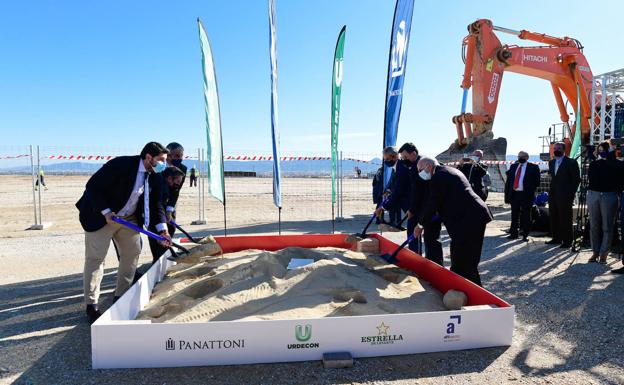 Estrella de Levante impulsa la obra de su nuevo centro logístico junto a la A-7 para tenerlo listo en un año