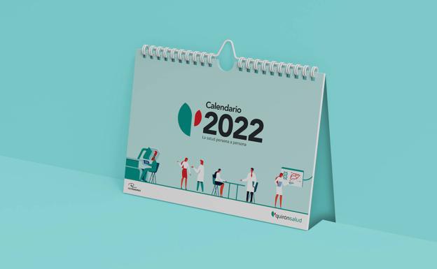 Especialistas de Quirónsalud y miembros de APSA unidos en un calendario solidario