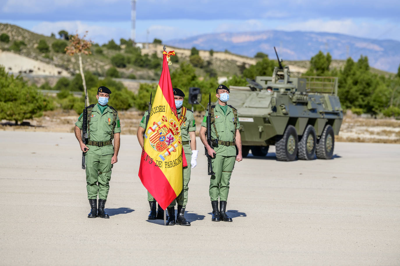 Los 'paracas' de Javalí Nuevo celebran la Inmaculada