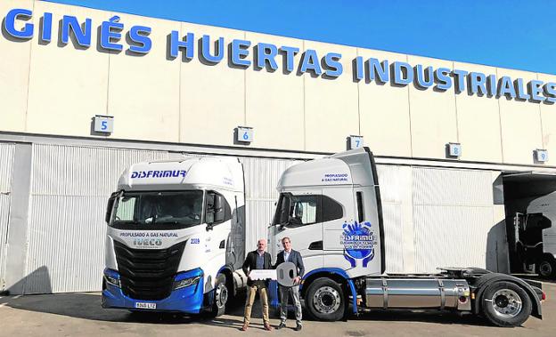 Disfrimur confía en Ginés Huertas Industriales para ampliar su flota de camiones