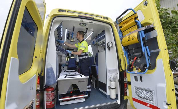Herido un ciclista en el camino de El Relojero tras sufrir un caída