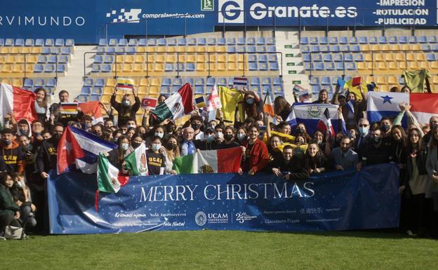 La UCAM da la bienvenida a sus alumnos internacionales en La Condomina