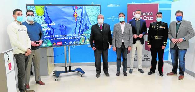 Militares recorren a pie 150 kilómetros hasta Caravaca en una campaña solidaria