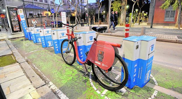 El servicio municipal de alquiler de bicicletas en Murcia agoniza