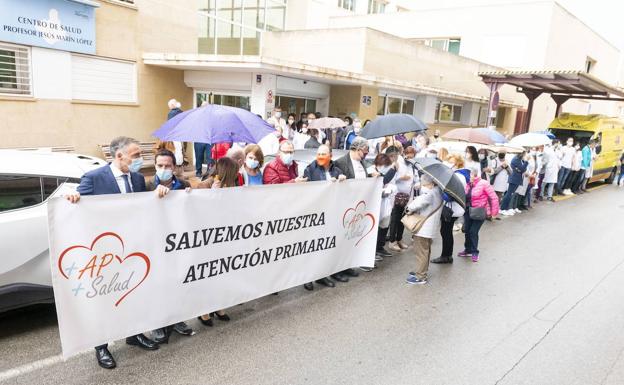 La Marea Blanca desconvoca las concentraciones en Cartagena, Lorca y Murcia este jueves por la situación epidemiológica