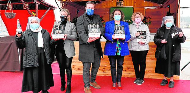 Venta de cerveza a favor del Asilo de Ancianos de Cartagena