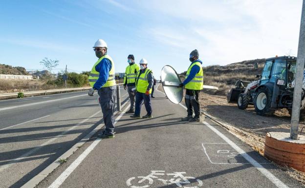 Nuevos carriles bici segregados unirán Murcia con seis pedanías