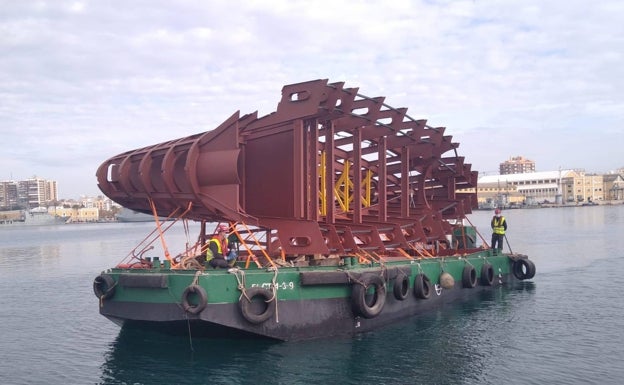 Navantia comenzará a montar la vela del submarino S-82 a principios del año que viene