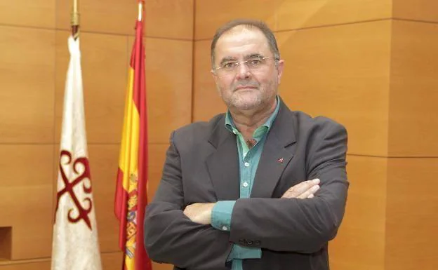 The mayor of Totana, Juan José Cánovas, in a file image. 