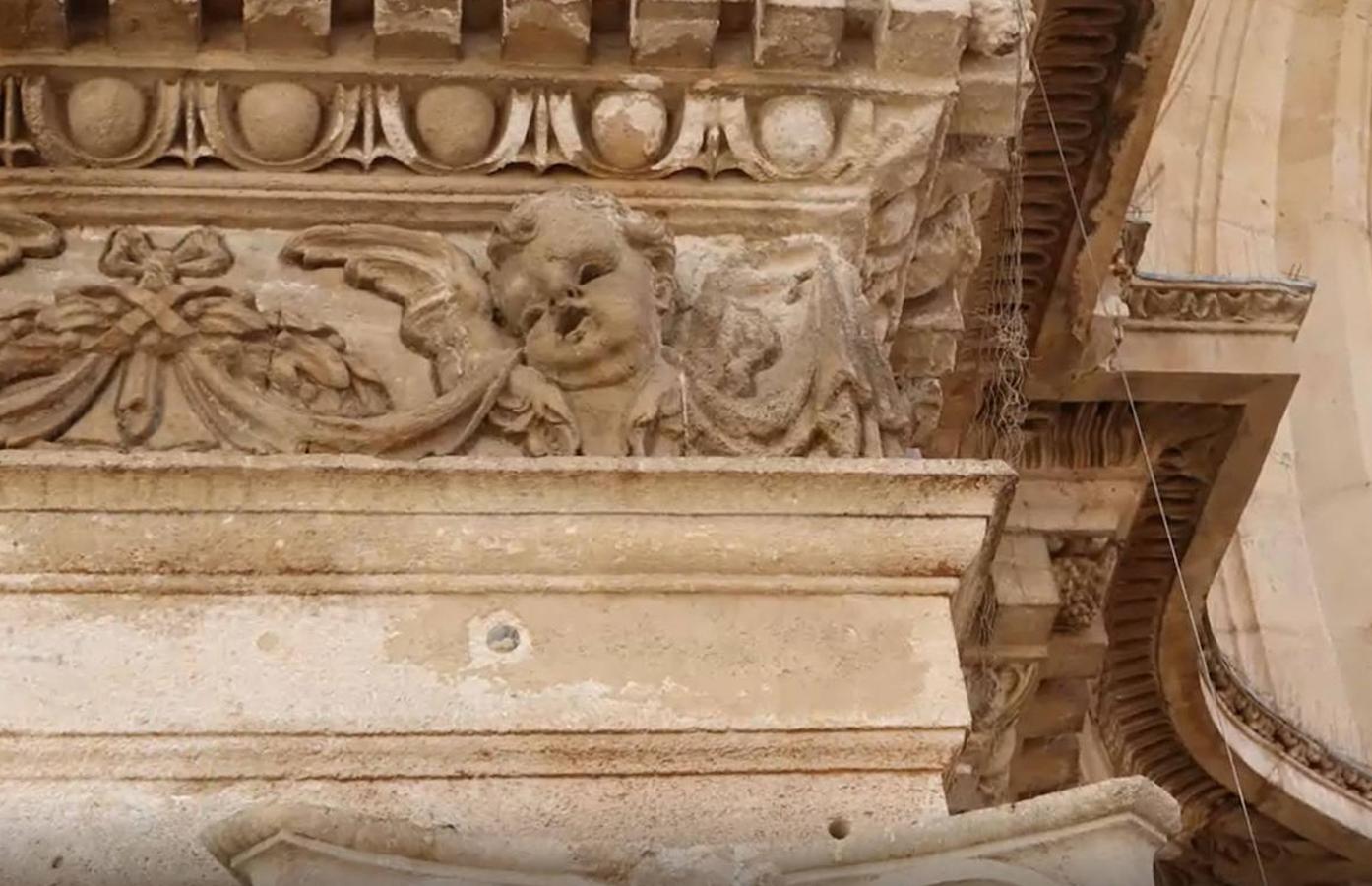 La restauración de la fachada de la Catedral de Murcia durará más de diez meses