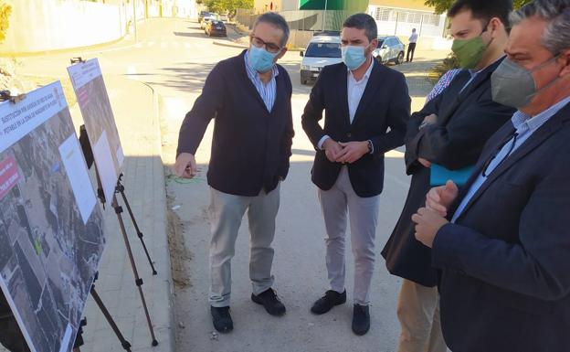 Arrancan los trabajos para mejorar la red de saneamiento de Pliego