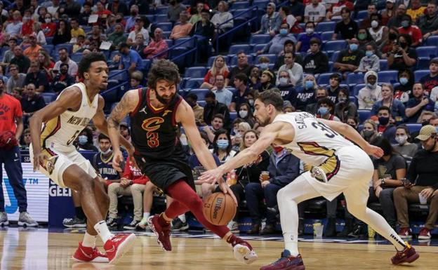 Inquietud por la lesión de Ricky Rubio en uno de sus mejores partidos