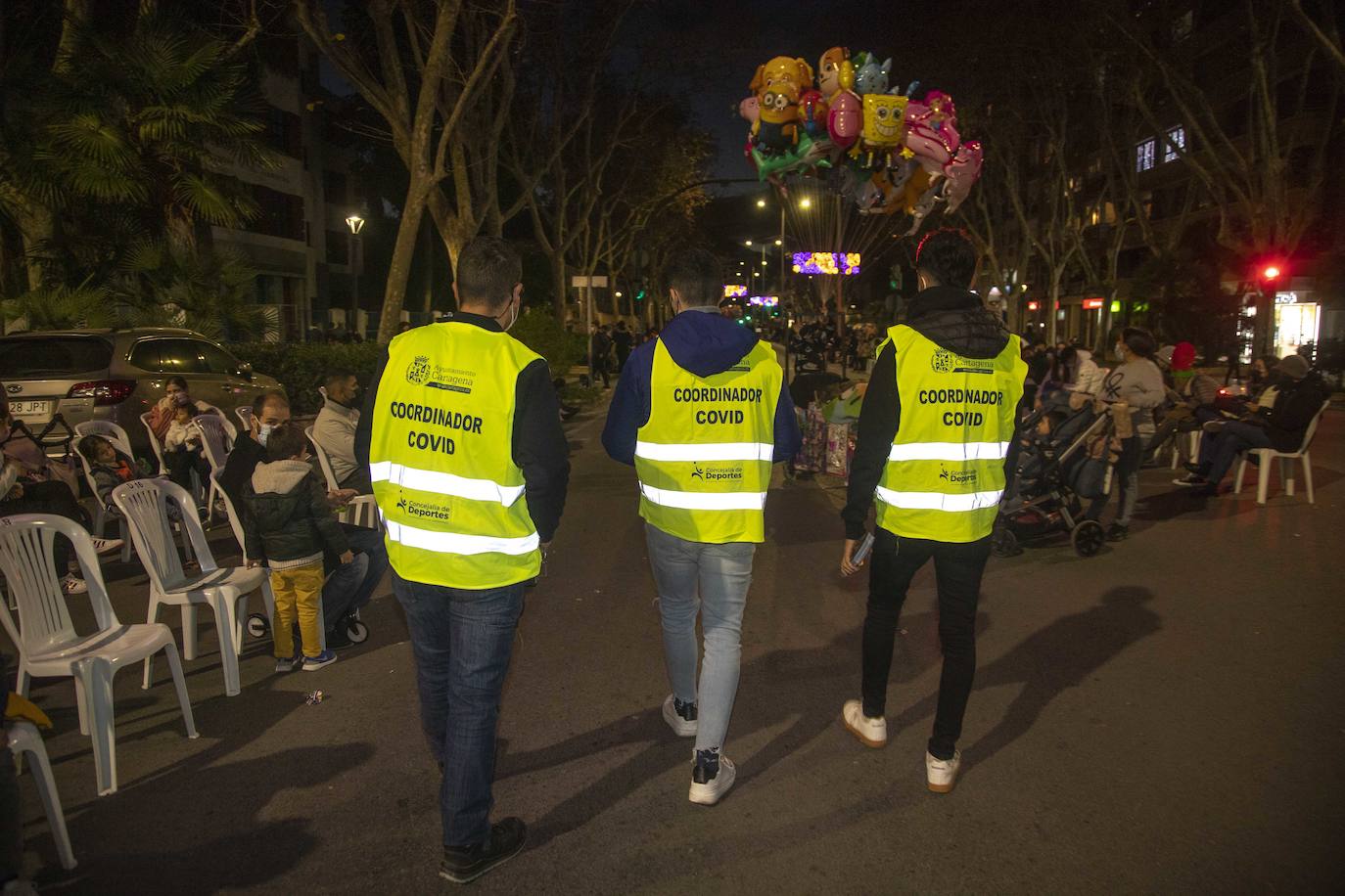 Cabalgata de los Reyes Magos en Cartagena