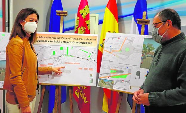 La circulación tendrá sentido único en el paseo de Parra de Águilas