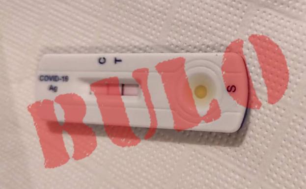 Bulo: por qué un test de antígenos resulta positivo con zumo de naranja