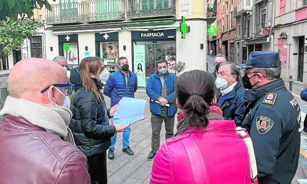 La calle San Nicolás de Murcia se cerrará al tráfico en pruebas desde mañana