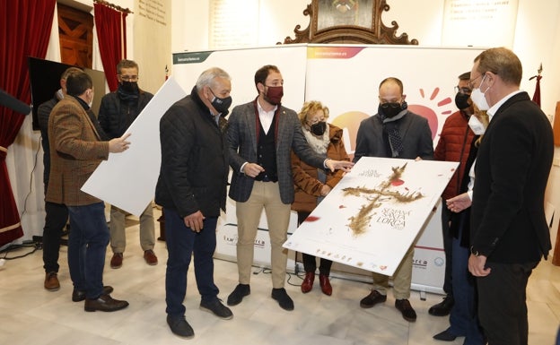 La Pasión de la Semana Santa de Lorca sobre un puñado de arena