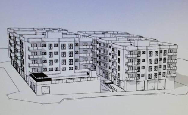 El Ayuntamiento de Cartagena aprueba la construcción de un bloque de edificios con piscina en Finca Beriso