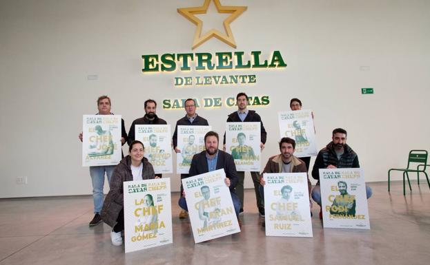 Estrella de Levante acogerá cenas exclusivas con chefs de Murcia, Alicante, Albacete y Almería