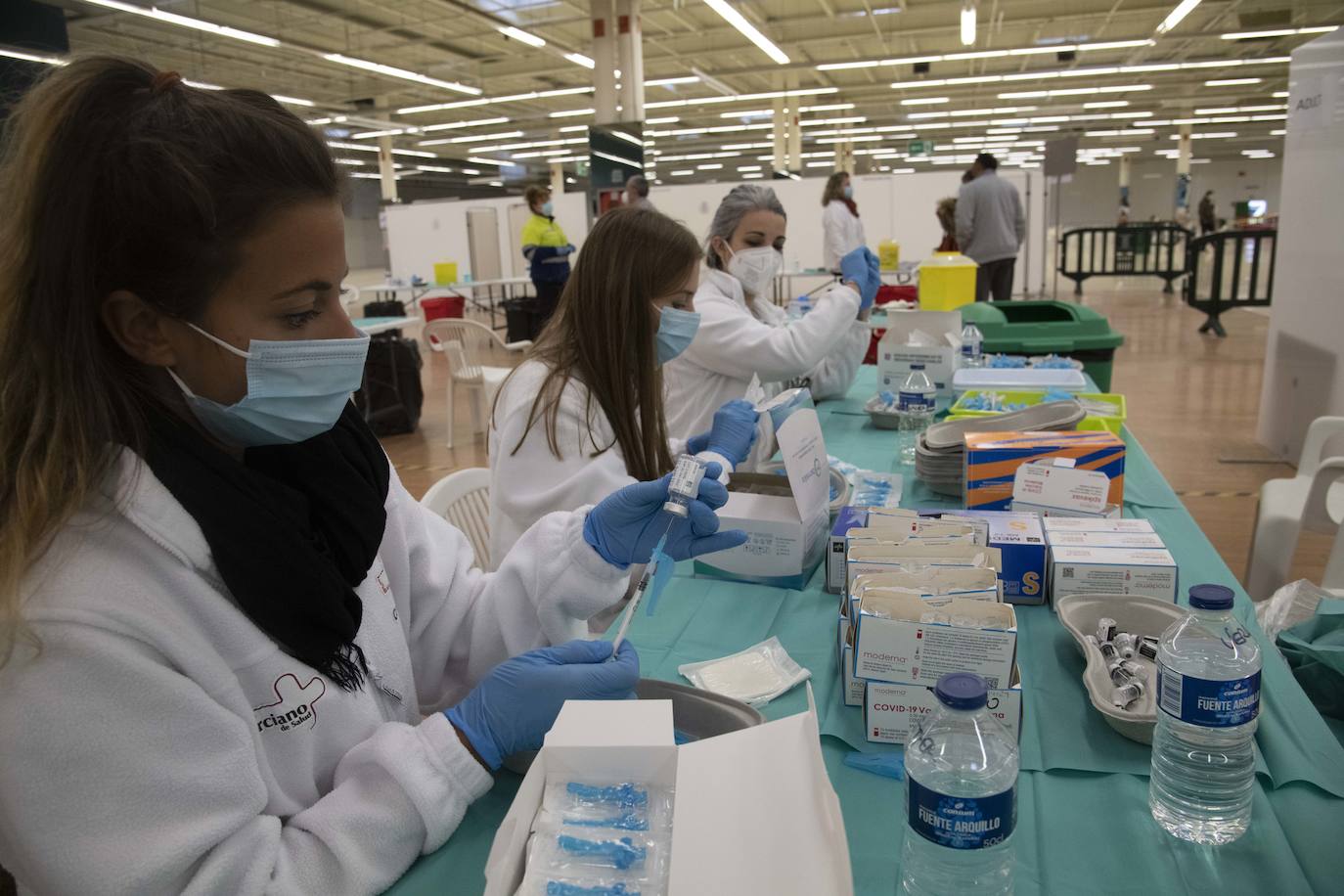 Tercera dosis de la vacuna en Cartagena