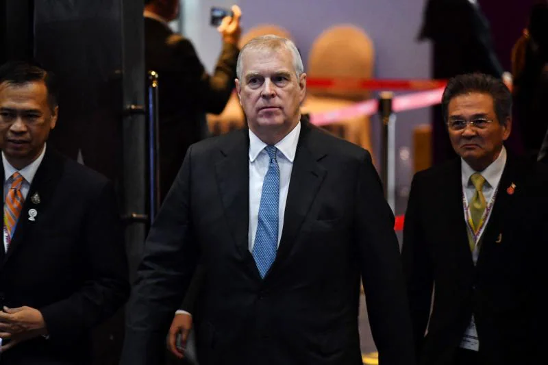 Prince Andrew, in a file image.