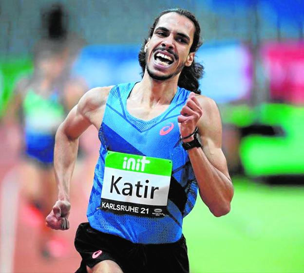 Mohamed Katir retrasa a febrero su participación en el circuito mundial de pista cubierta