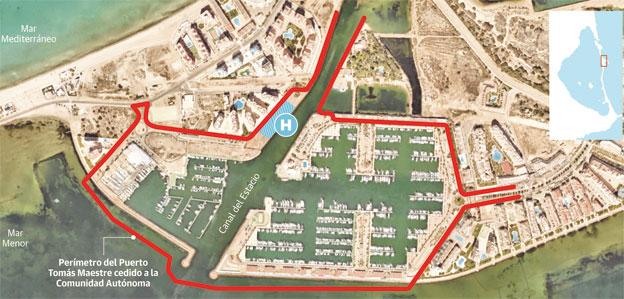 La gestión del puerto Tomás Maestre de La Manga saldrá a concurso con la construcción de un helipuerto