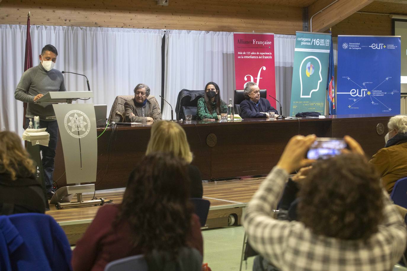 Noche de las ideas con Sami Naïr y Francisco Jarauta en Cartagena