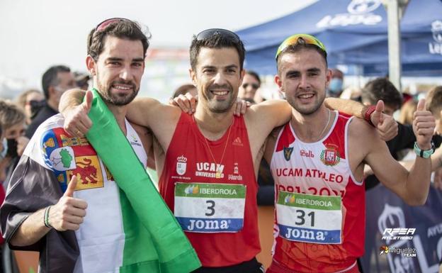 Carrerón de 'Superlópez' en el Campeonato de España de 35k