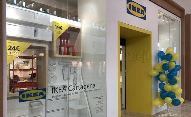 Ikea abre un local de diseño y asesoramiento en el centro comercial Espacio Mediterráneo de Cartagena