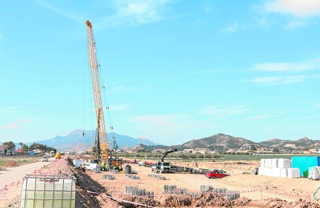 El soterramiento urbano de Lorca es el único tramo pendiente en la línea de Almería