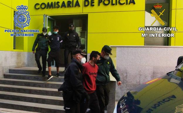 Detenidos los siete miembros de un experimentado grupo criminal dedicado a cometer robos y atracos en Cartagena