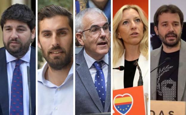 El PP regional y Vox adelantan un «cambio de ciclo» y el PSOE pide cerrar las puertas «a la ultraderecha»