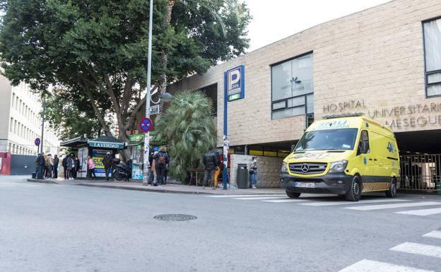 Herida una mujer al ser atropellada por un vehículo en una rotonda de Alguazas