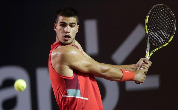 La lluvia aplaza el partido de Carlos Alcaraz contra Delbonis en Río