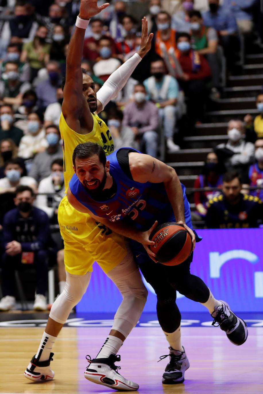 La derrota del UCAM en la semifinal de la Copa del Rey, en imágenes